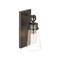 Z-Lite Wentworth 1 Light Wall Sconce, Plated Bronze & Clear 2300-1SS-BP - alternate 5